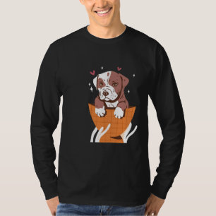 Camiseta Touro de poço afetado