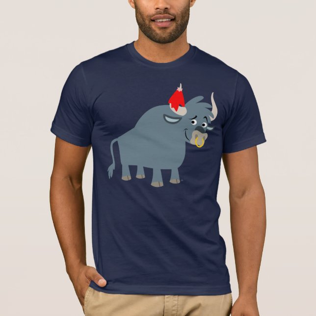 Camiseta Touro Desenho Fofo (Frente)