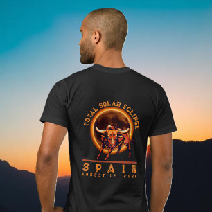 Camiseta Touro Eclipse Solar Total - Espanha 2026