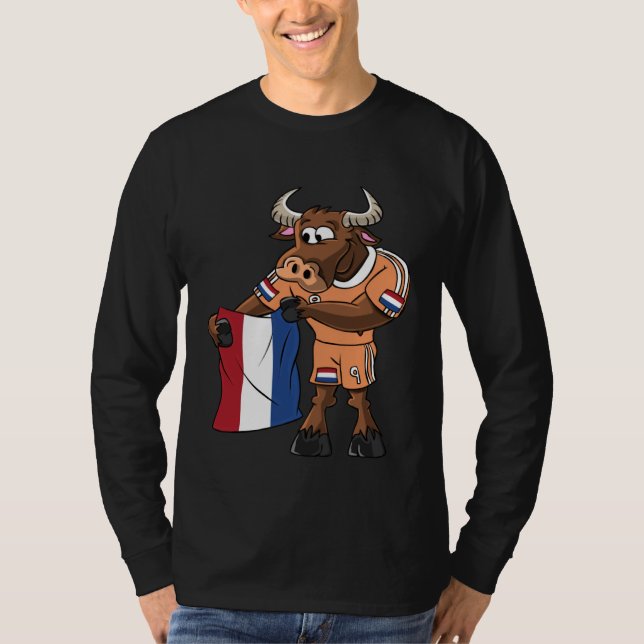 Camiseta Touro Fã Holandês (Frente)