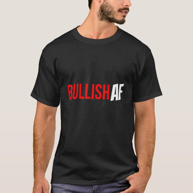 Camiseta Touro Gráfico Af Bulls Design (Frente)