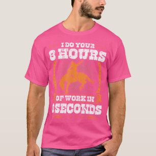 Camiseta Touro Indomável 8 Segundos Trabalho Rodeio Cowboy