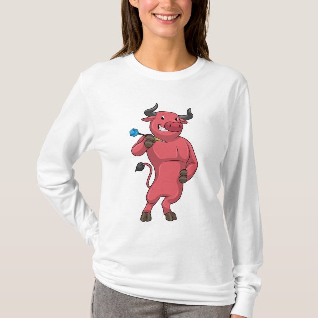 Camiseta Touro nas Trevas com Dart (Frente)