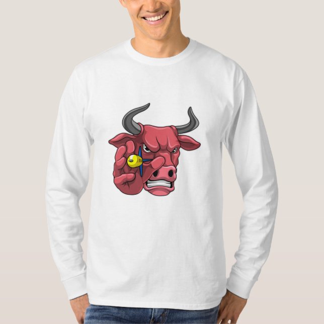 Camiseta Touro nas Trevas com Dart (Frente)