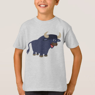 Camiseta Touro para Cartoon Bonito