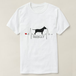 Camiseta Touro Personalizado Ama Meu Cachorro Bater
