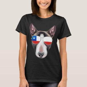 Camiseta Touro Terrier Cachorro Chile Pock Miniatura de Ban