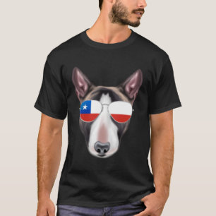 Camiseta Touro Terrier Cachorro Chile Pock Miniatura de Ban