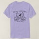 Camiseta Touros Curtos de Montanha Rochosa T-Shirt Black de (Frente do Design)