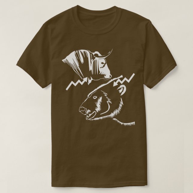 Camiseta Touros E Ursos 9 (Frente do Design)