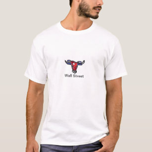 Camiseta Touros no t-shirt de Wall Street