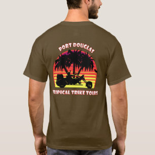 Camiseta Tours tropicais em T-Shirt
