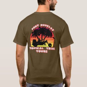Camiseta Tours tropicais em T-Shirt