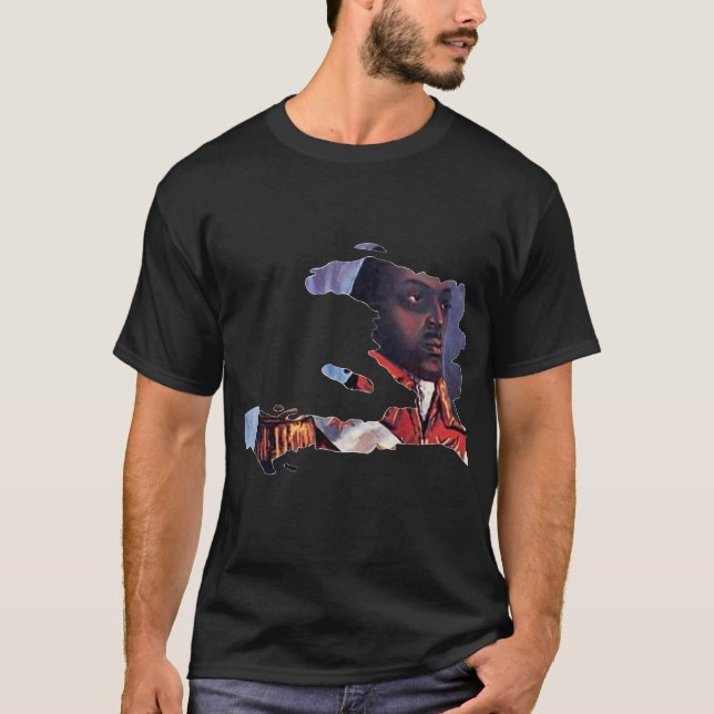 Camiseta Toussaint Louverture Haiti General Island (Frente)