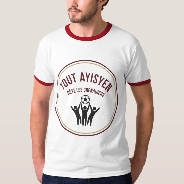 Camiseta Tout Ayisyen Soccer Celebration (Frente)