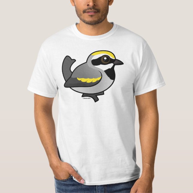 Camiseta toutinegra Ouro-voada (Frente)