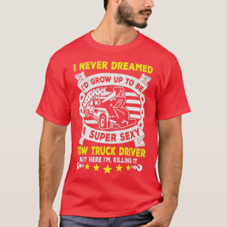 Camiseta Tow truck driver gift