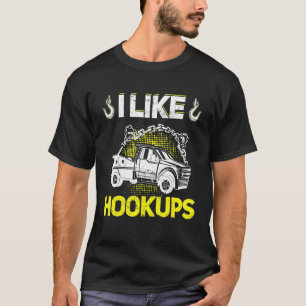Camiseta Tow Truck Driver Roadside Assistance Wrecker Towin