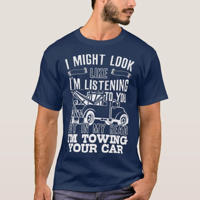 Camiseta Tow Truck Gift Idea Tow Truck (Frente)