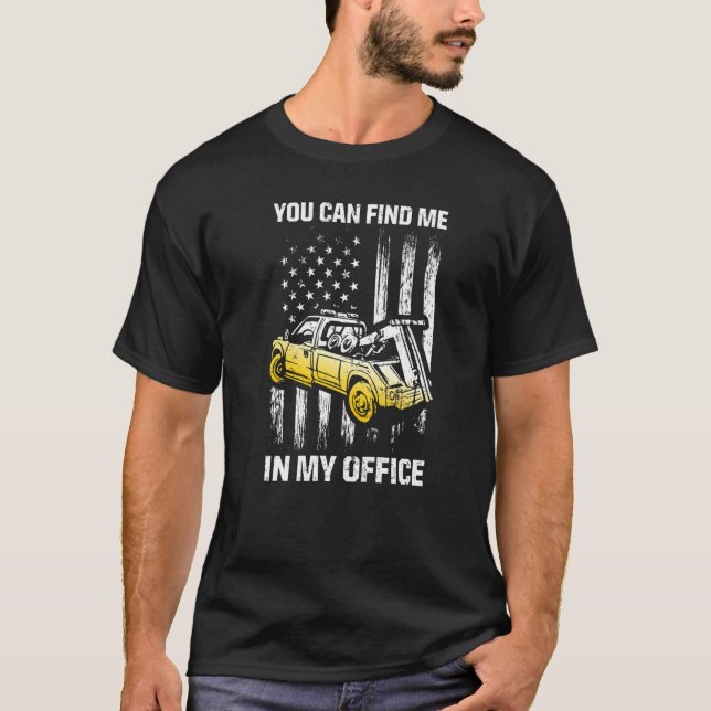 Camiseta Tow Trucker Tow Truck Driver Tow Operator Breakdow (Frente)