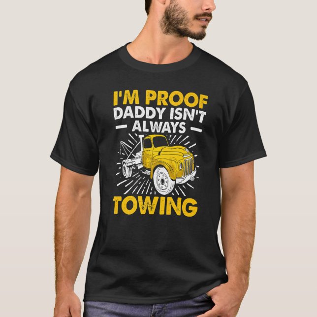 Camiseta Tow Trucker Tow Truck Driver Tow Operator Breakdow (Frente)