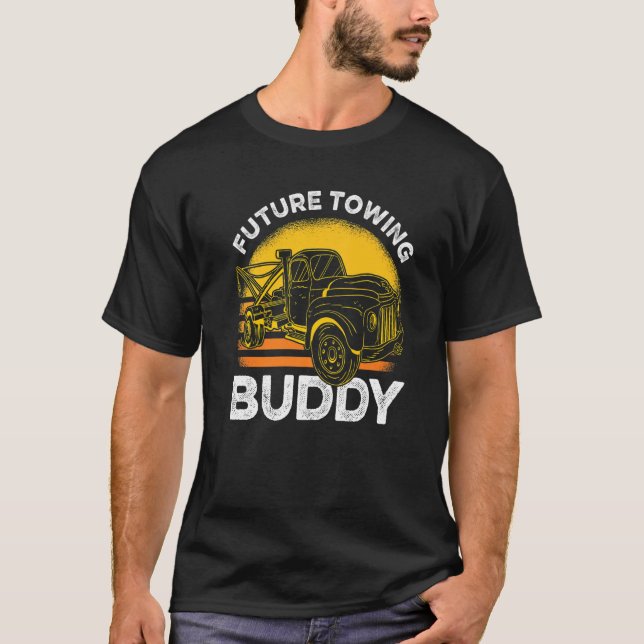 Camiseta Tow Trucker Tow Truck Driver Tow Operator Breakdow (Frente)