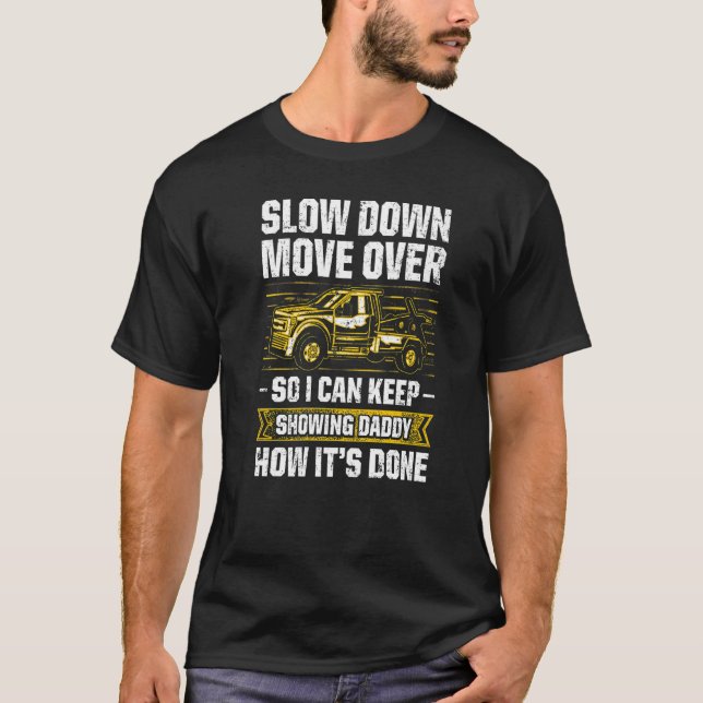 Camiseta Tow Trucker Tow Truck Driver Tow Operator Breakdow (Frente)