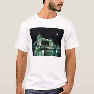 Camiseta Tower Bridge à Noite, Londres, Inglaterra