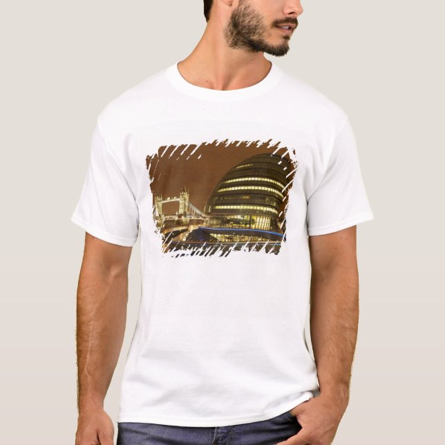 Camiseta Tower Bridge, e Greater London Authority (Frente)