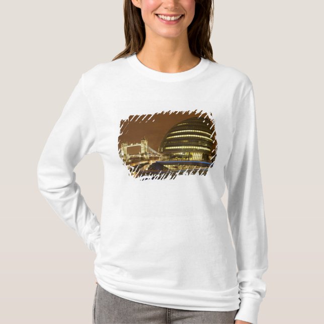 Camiseta Tower Bridge e Greater London Authority (Frente)