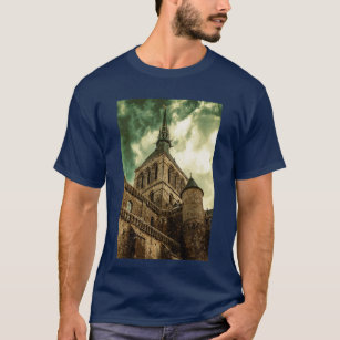 Camiseta Tower Le Mont Santo Michel, França