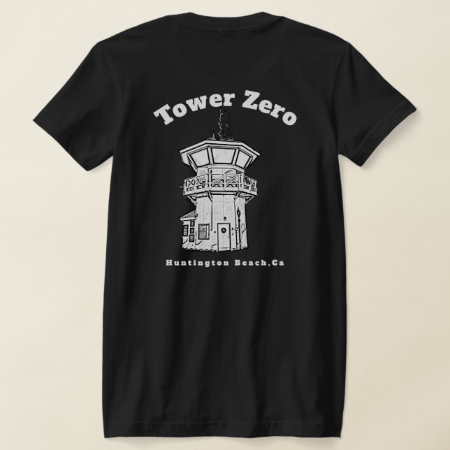 Camiseta Tower Zero (Mulheres) (Postura das costas)