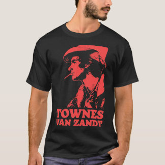 Camiseta Townes Van Zandt T-Shirt &amp; Art Classic T-Shirt