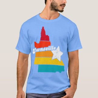 Camiseta Townsville Queensland Vintage angustiou Souvenir