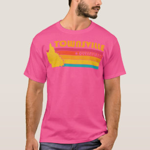 Camiseta Townsville Queensland Vintage angustiou Souvenir