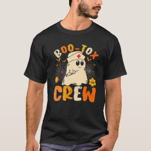 Camiseta TOX Enfermeira Injetora Halloween Preenchedor Boto