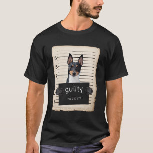 Camiseta Tox Terrier Dog Mug Shot