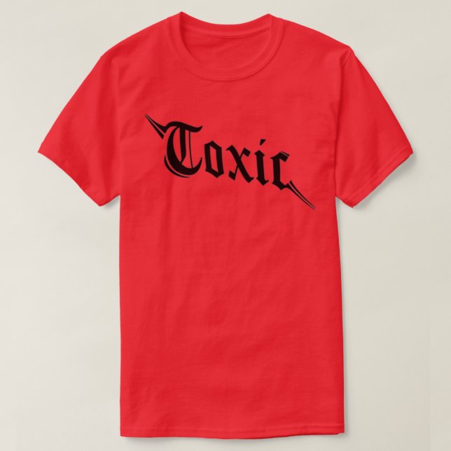 Camiseta Tóxico (Frente do Design)