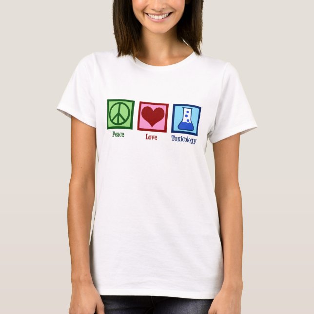 Camiseta Toxicologia do Peace Love (Frente)