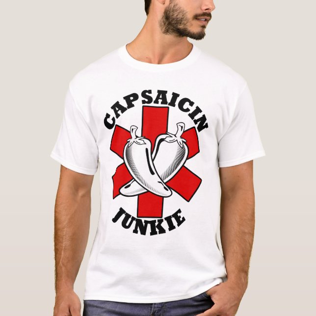 Camiseta Toxicómano do Capsaicin (Frente)