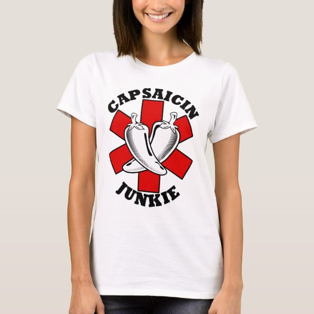 Camiseta Toxicómano do Capsaicin (Frente)