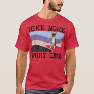 Camiseta Toy Fox Terrier Caiu Mais Preocupada Menos Hikin G