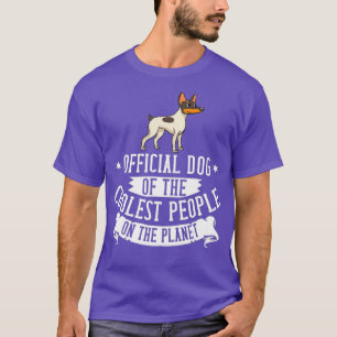 Camiseta Toy Fox Terrier Dog Puppies Proprietário