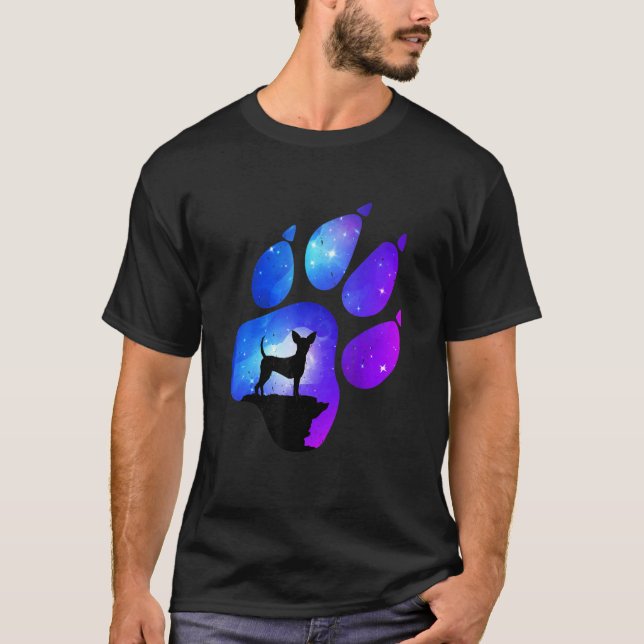 Camiseta Toy Fox Terrier Paw Dog Mãe Pai (Frente)
