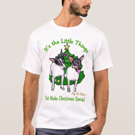 Camiseta Toy Fox Terrier presentes de Natal