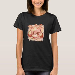 Camiseta Toy Poodle Cute Dog Puppy Pet Engraçado Arte Anima
