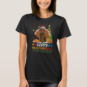 Camiseta Toy Poodle Dog Happy Toy Poodle Hellothanksmas