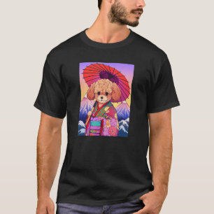 Camiseta Toy Poodle Kimono Funny Dog Geisha