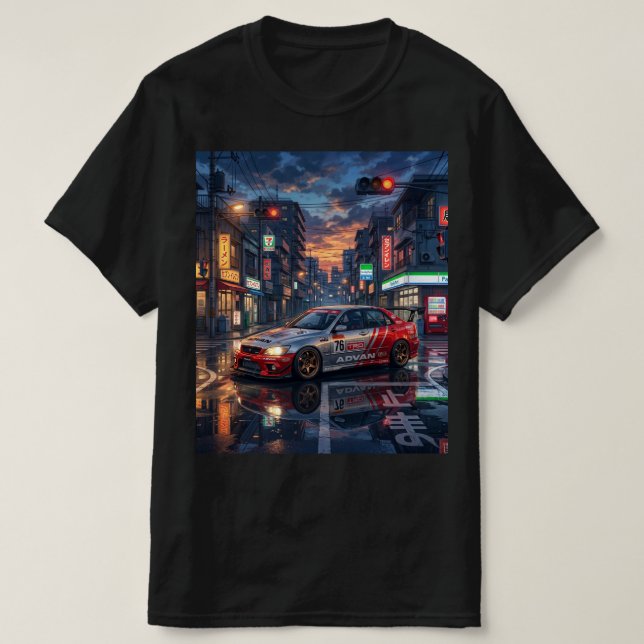 Camiseta Toyota Altezza Carro de Turismo (Frente do Design)