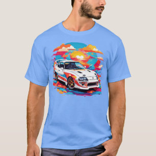 Camiseta Toyota branca Supra